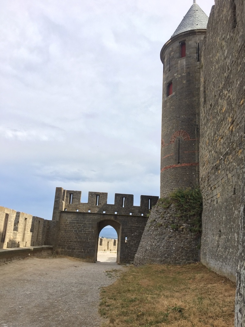 A gate and tower